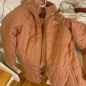 The North Face Women's Pink Puffer Jacket